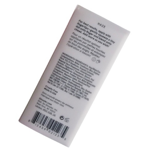 Glossier Cloud Paint in Haze Rich Pink Blush Brand New in Box - Picture 5 of 13